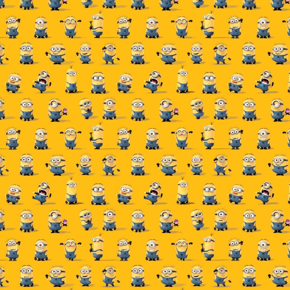 Minions 2m Roll Wrapping Paper