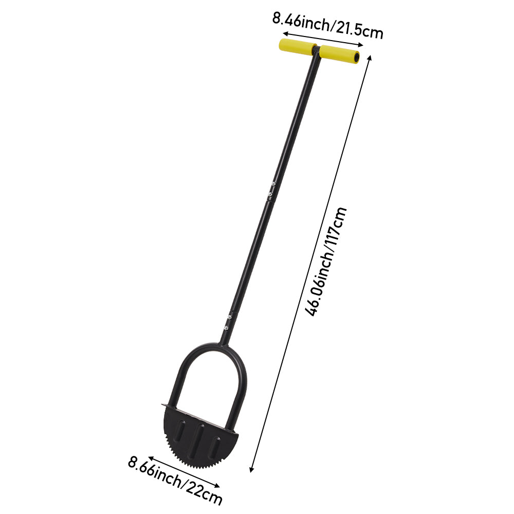 Metal Manual Lawn Edger With T-grip Handle
