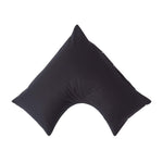 Egyptian Cotton V Shaped Pillowcase 200 Tc | V Shape | Black