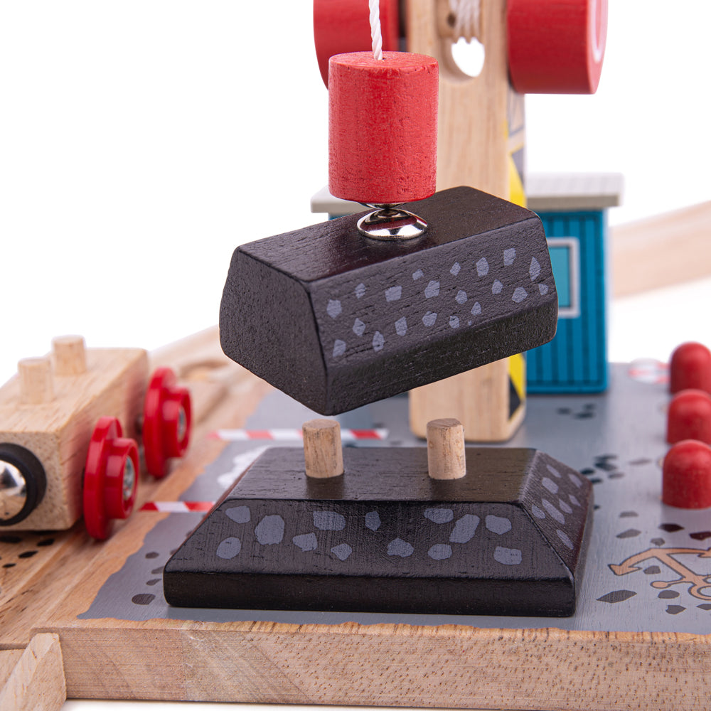 Coal Canal Docks for Wooden Train Sets