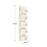 5-pocket Over The Door Non-woven Fabric Organizer – Hanging Storage Solution For Closet