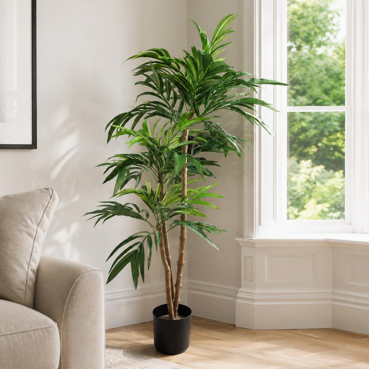 140cm Uv Resistant Artificial Mango  Tree