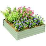 Raised Garden Bed Steel Planter Box | 432l | Green