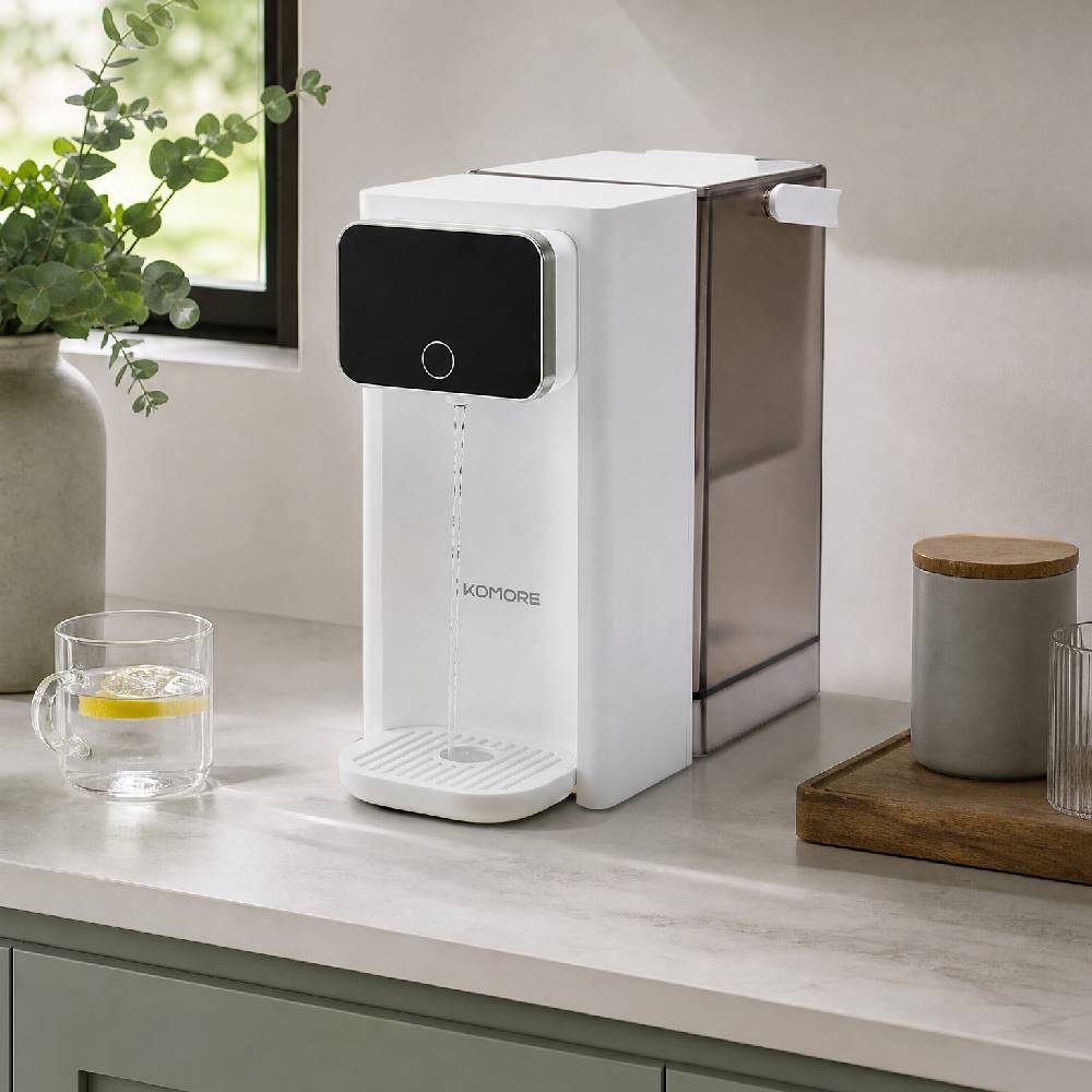 Instant Hot Water Dispenser With Removable 3l Tank And Drip Tray