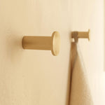 Towel Hook, Robe Hook, Coat Hook, Brushed Gold,architect S+ Collection
