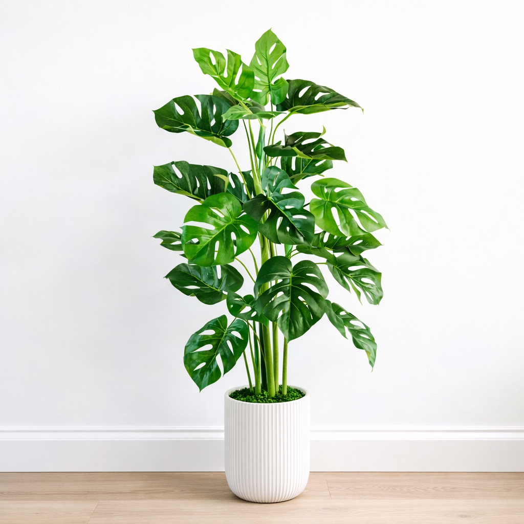 100cm  Realistic Artificial Monstera Cheese Plant