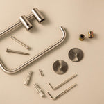 Paper Holder/towel Rack Glossy Stainless Steel Logic