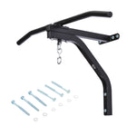 Heavy Bag Hanger Wall Mount With Chain & Swivel | Black