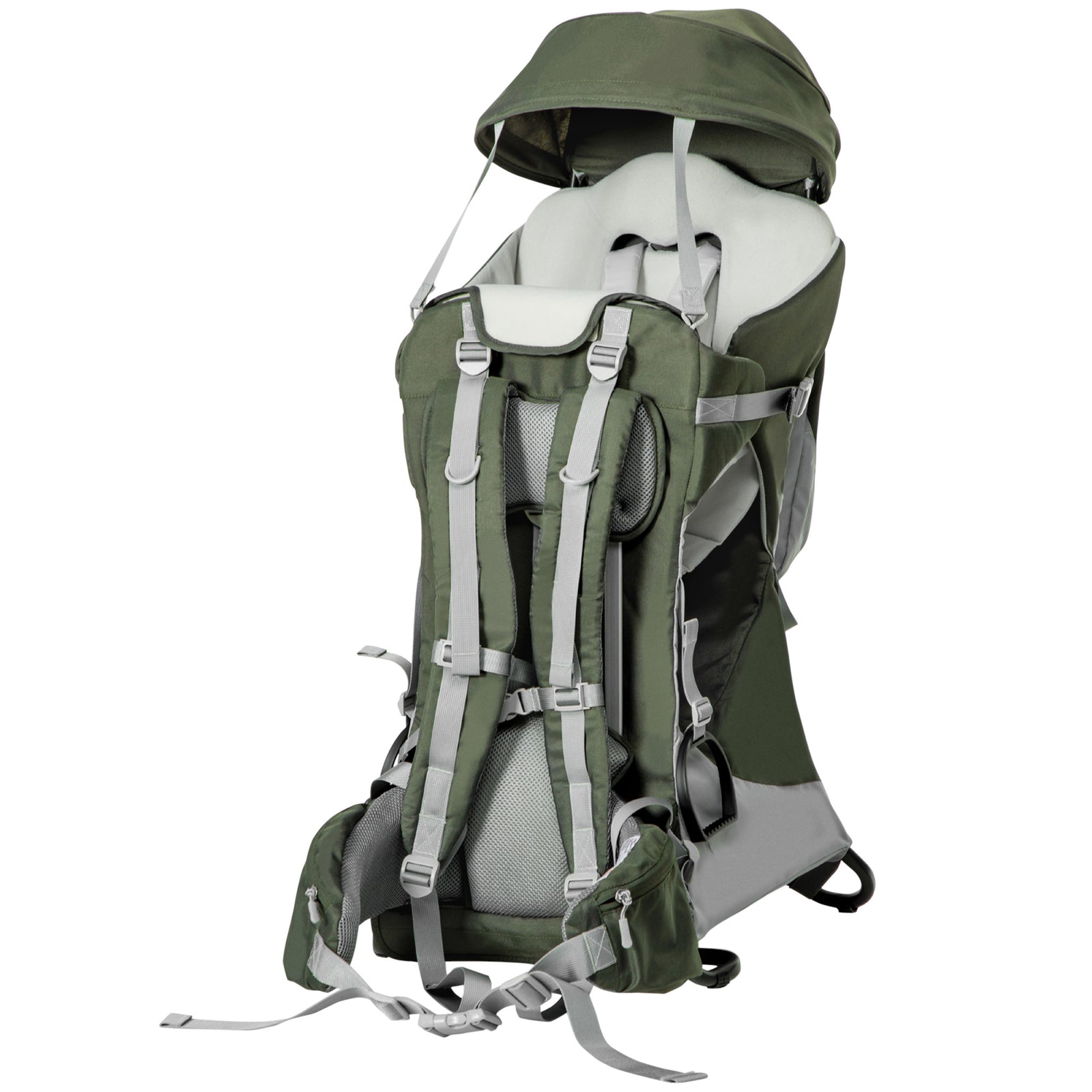 Toddler Hiking Backpack Carrier W/ Stand, Adjustable Waist Belt
