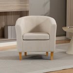 Millie Fabric Accent Chair | Beige