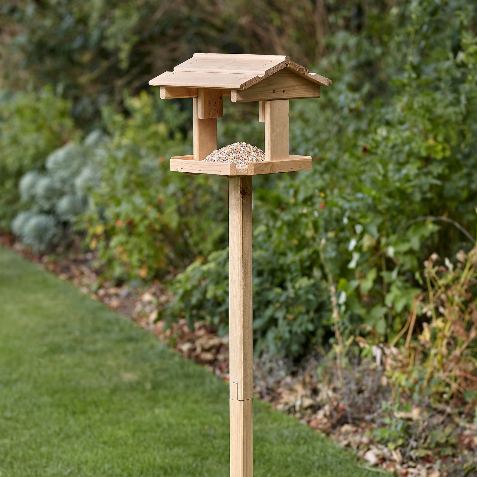 Everyday Garden Bird Table — Fsc-certified Wood, Easy Assembly | Brown