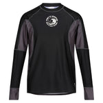 Mens Long-sleeved Rash Guard | Small | Black