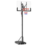2.35-3.05m Basketball Hoop And Stand With Wheels | Black