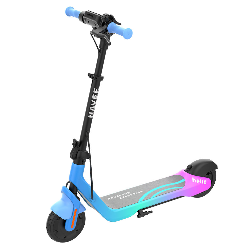 Navee K100 Max Kids E-scooter, Foldable, Bluetooth Speaker And Ambient Light, 10mph