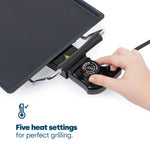 Livivo Teppanyaki Tabletop Electric Grill 2000w With Non Stick Plate And Tray