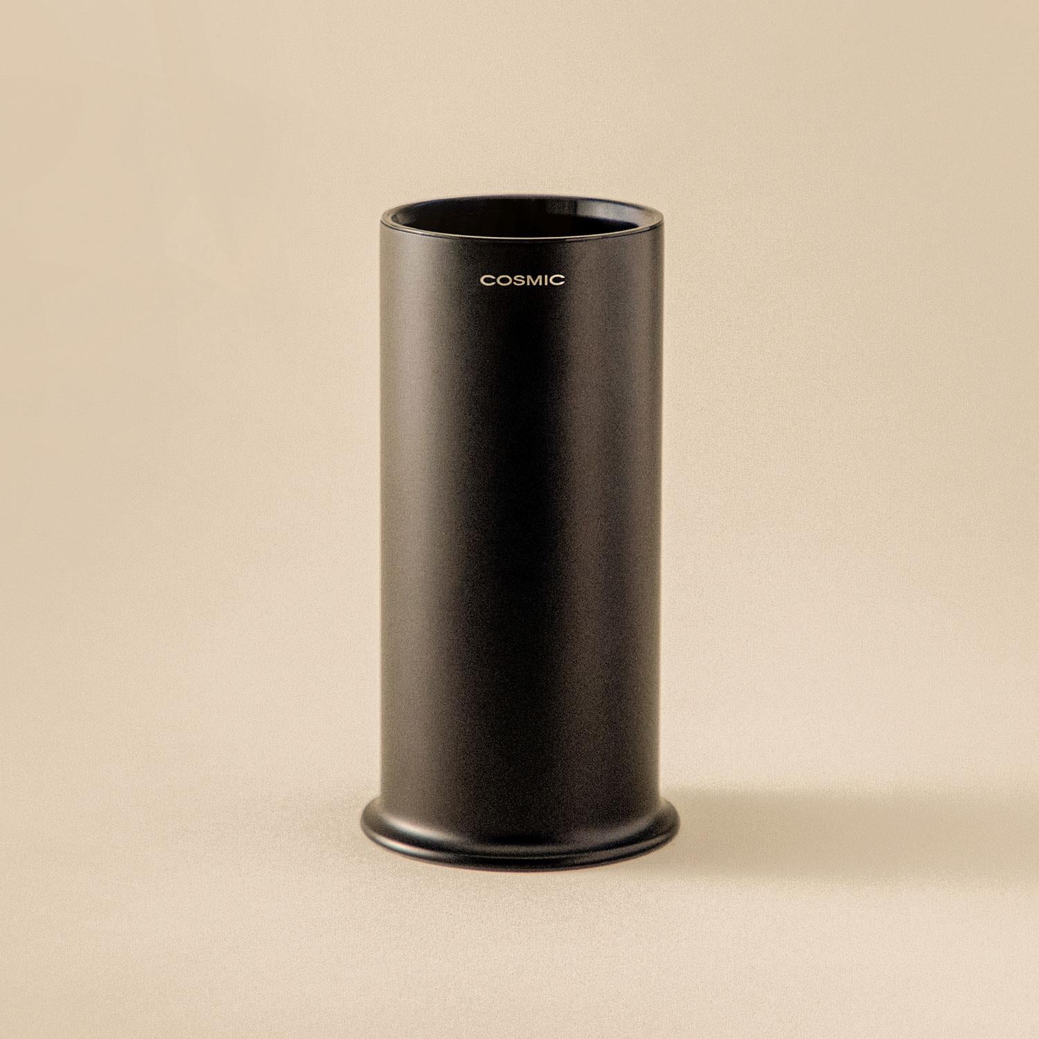 Toothbrush Holder, Bathroom Tumbler, Black, Geyser Collection