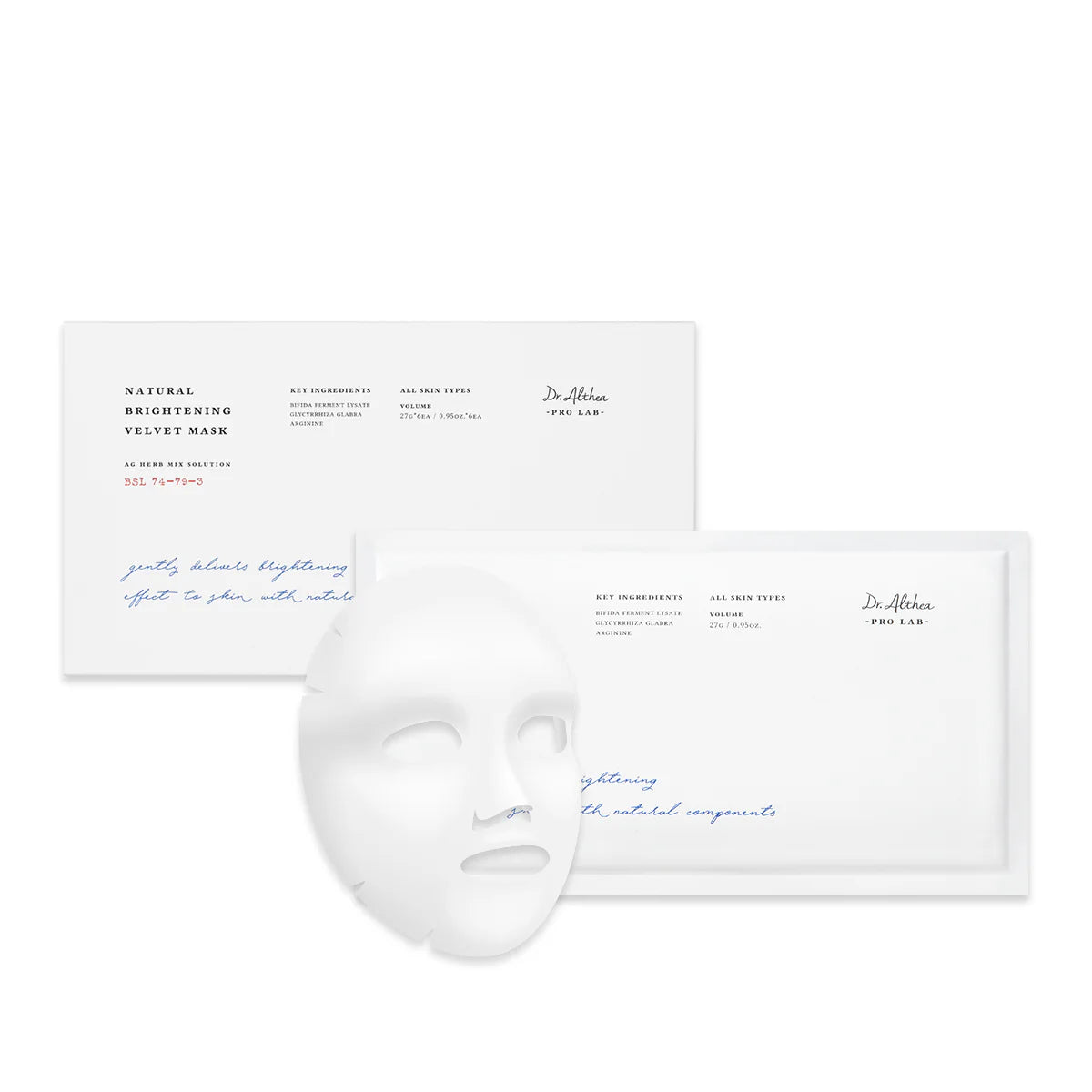Natural Brightening Velvet Mask