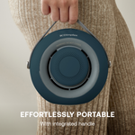 Desk Friend Fan Heater, 390w | Blue