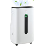 20l Per Day Quiet Air Dehumidifier With Purifier Timer