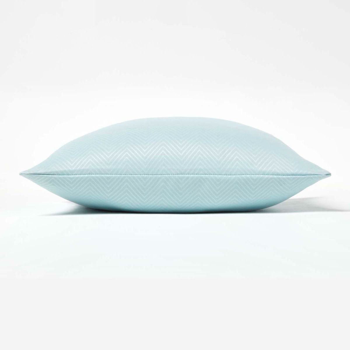 Herringbone Chevron Cushion Cover | 45cm x 45cm | Pastel Blue