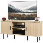 Tv Unit For Living Room, Tv Stand, Oak Tone