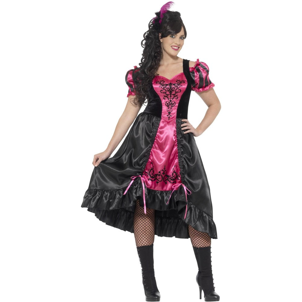 Curves Sassy Saloon Costume | Plus X2