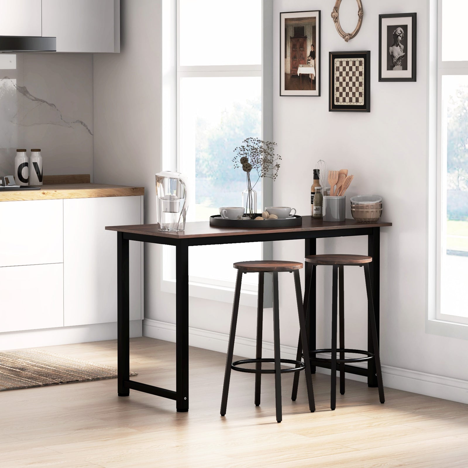Counter Height Barstools Set Of 2