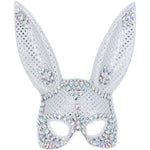 Silver Jewel Bunny Mask