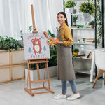 H-frame Studio Easel Height Adjustable With Canvas Holder