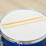 11 Piece Junior Drum Set For Kids With Stool, Drumsticks, Blue | Blue