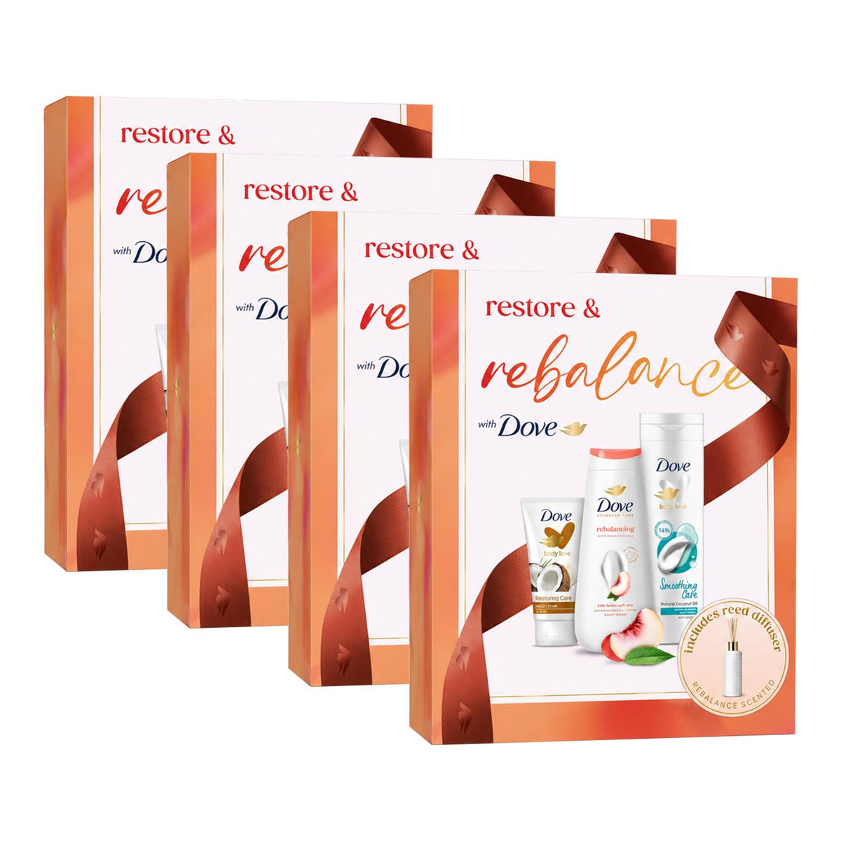 Restore And Rebalance Gift Set With Body Lotion And Diffuser | Set of 4