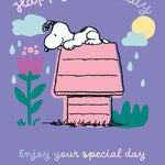 Peanuts Snoopy Birthday Card Official Product
