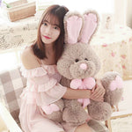Large-ear Plush Rabbit Stuffed Doll | 80cm