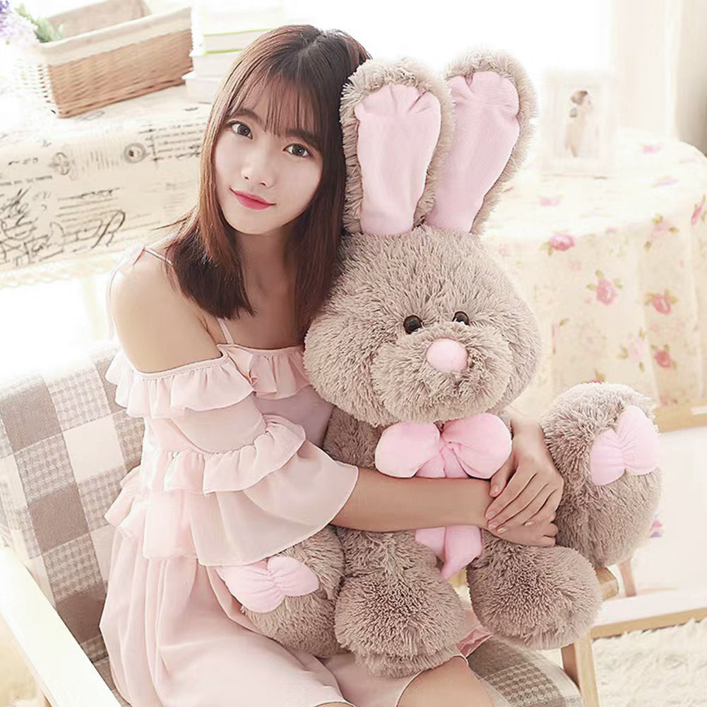 Large-ear Plush Rabbit Stuffed Doll | 80cm