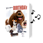 The Secret Life Of Pets The Secret Life Of Pets Birthday Sound Card Official Product