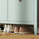 4 Drawer Shoe Cabinet For Hallway | Green
