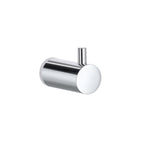 Polished Chrome Towel Hooks Wall Mounted Bathroom Storage | Single | Polished Chrome