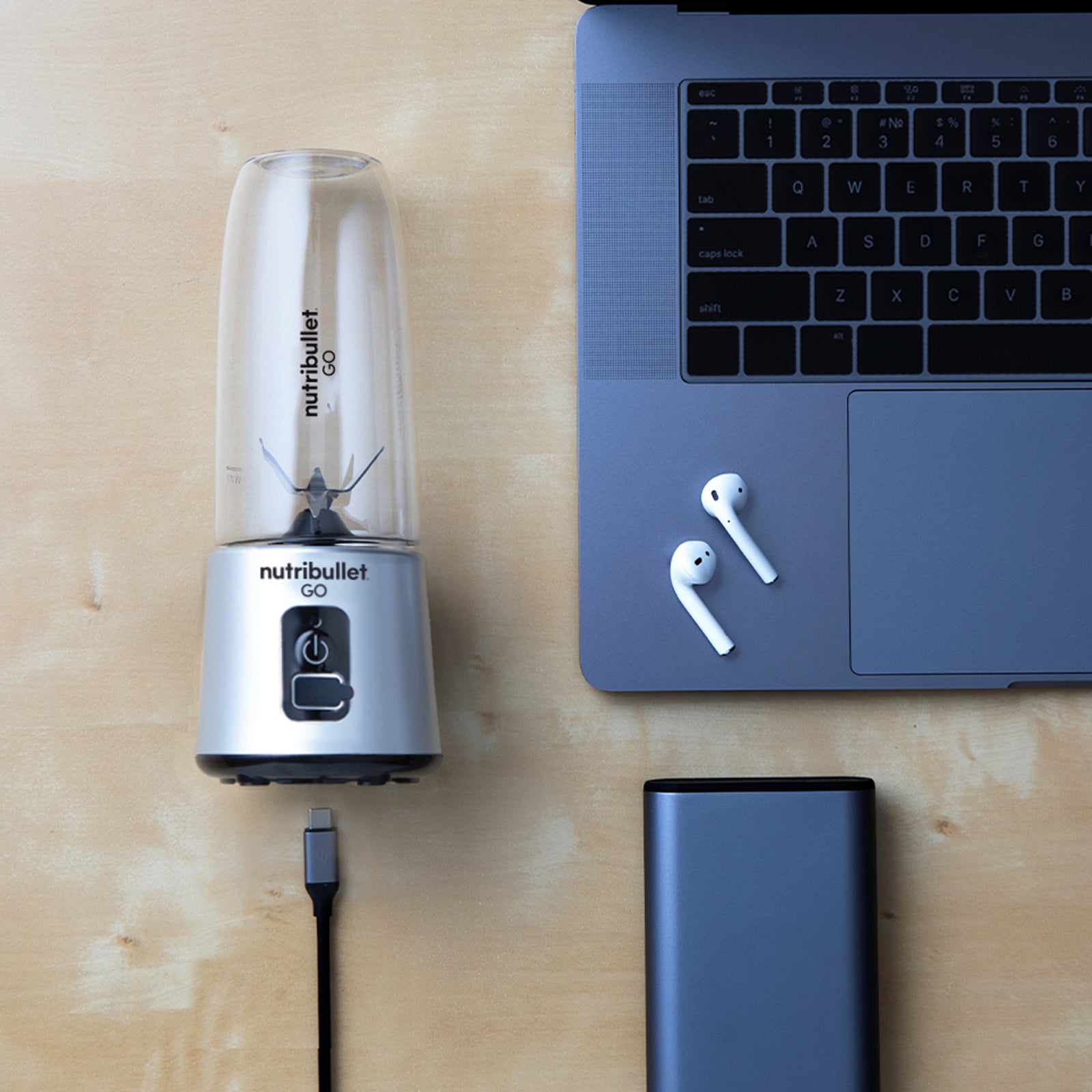 Go Silver - Portable  Blender | Silver