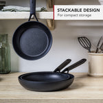KitchenAid Cookware Forged Aluminium 2 Piece Frying Pan Set