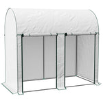 200x100x178cm Tomato Greenhouse W/ Zipped Doors