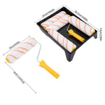 9inch Paint Roller Set With Paint Tray | Set of 6