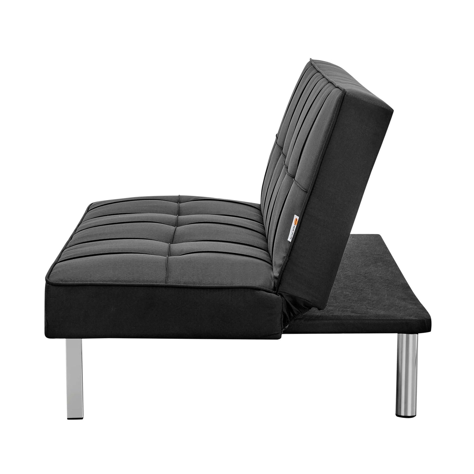 Click Clack Linen Blend Sofa Bed - 3 Seater | Black
