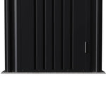 4x4 Ft Metal Apex Roof Garden Tool Storage Shed