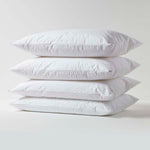 Waterproof Pillow Protectors, Pack Of 4 | 48 x 74cm | White