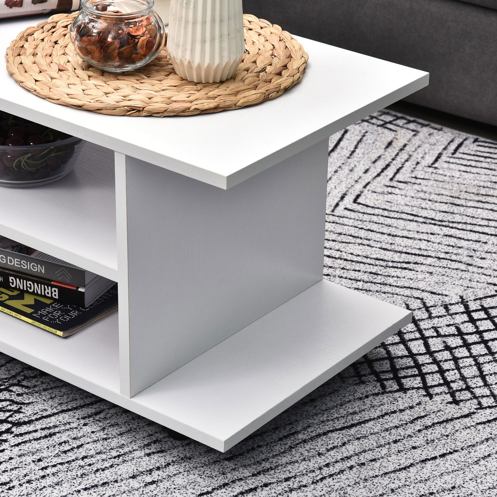 Modern Tv Stand Entertainment Centre Storage Console