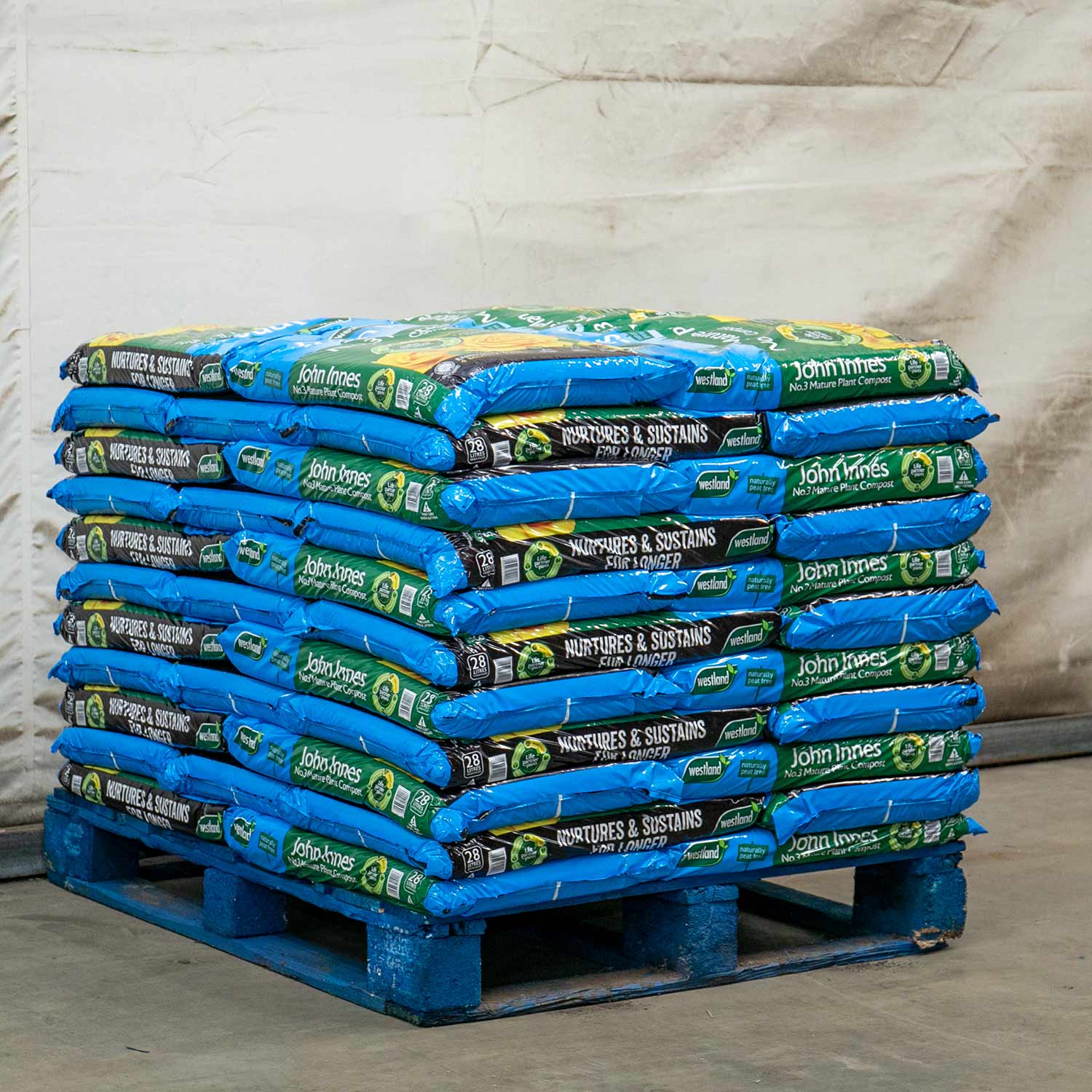 John Innes Peat-free No.3 Mature Plant Compost, Feeds Up To 4 Months