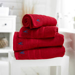 Kaleidoscope 550gm Combed 100% Cotton Towels | Hand Towel | Berry