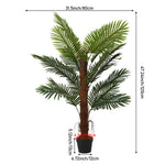 Artificial Palm Tree Potted Plant Home Decoration | 120cm
