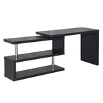 Corner 360-degree Rotating L-shaped Computer Desk Writing Table