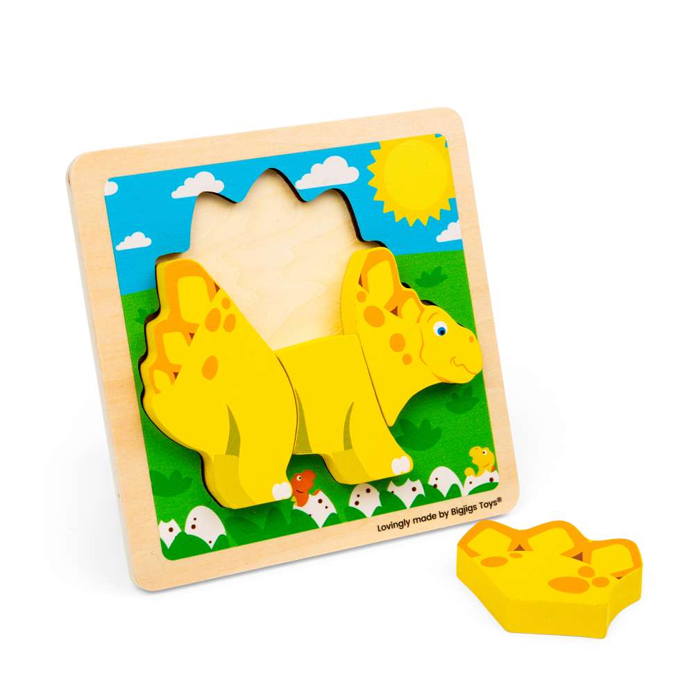 Bigjigs Toys Chunky Lift Out Stegosaurus